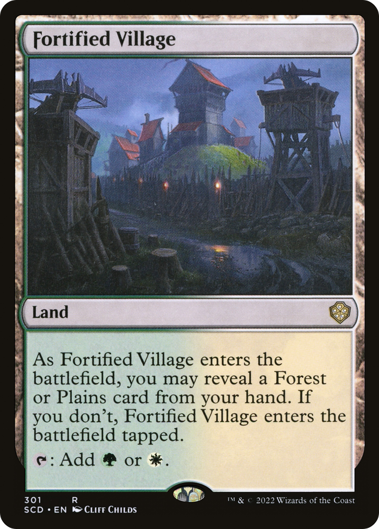 Fortified Village [Starter Commander Decks] | I Want That Stuff Brandon