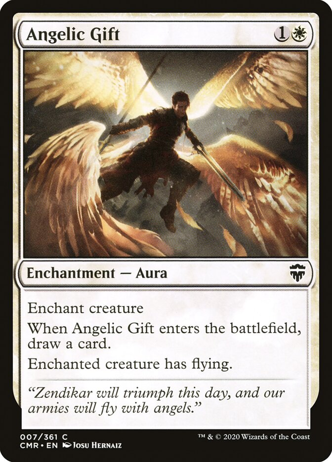 Angelic Gift [Commander Legends] | I Want That Stuff Brandon