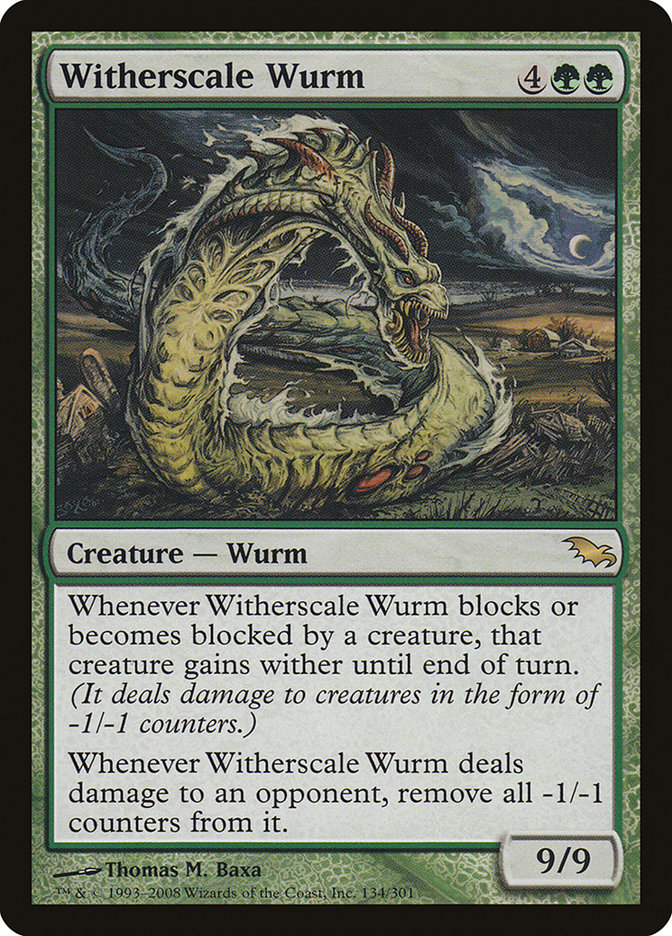 Witherscale Wurm [Shadowmoor] | I Want That Stuff Brandon