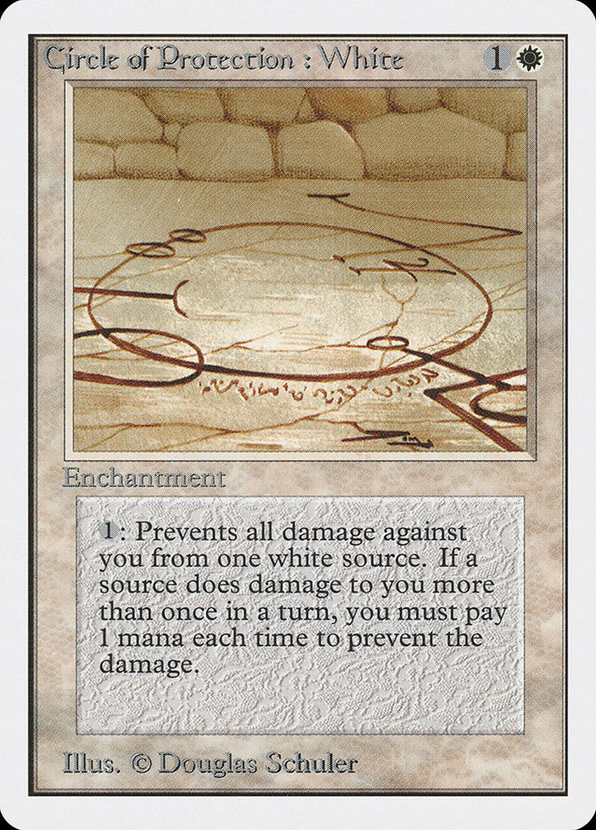 Circle of Protection: White [Unlimited Edition] | I Want That Stuff Brandon