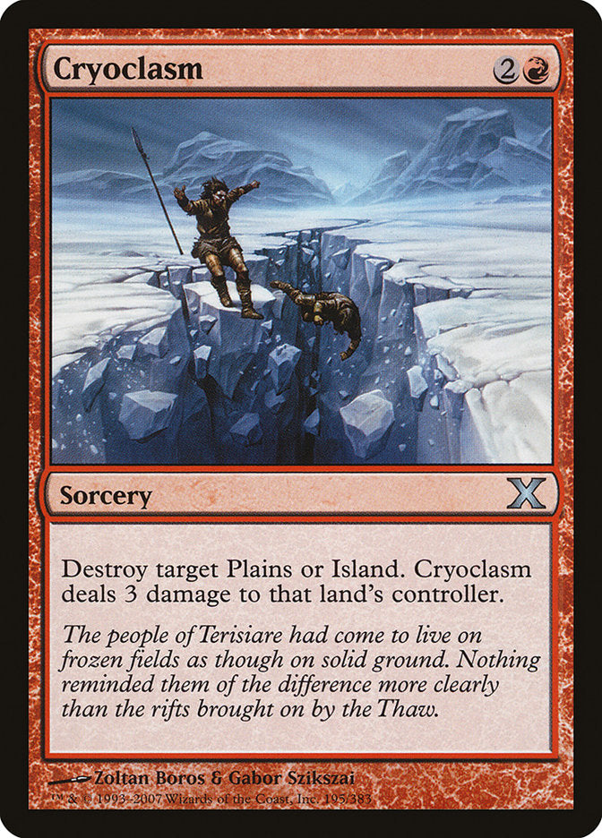 Cryoclasm [Tenth Edition] | I Want That Stuff Brandon