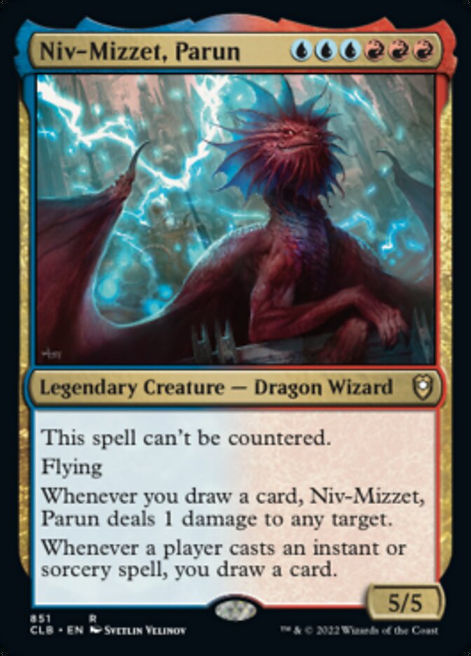 Niv-Mizzet, Parun [Commander Legends: Battle for Baldur's Gate] | I Want That Stuff Brandon