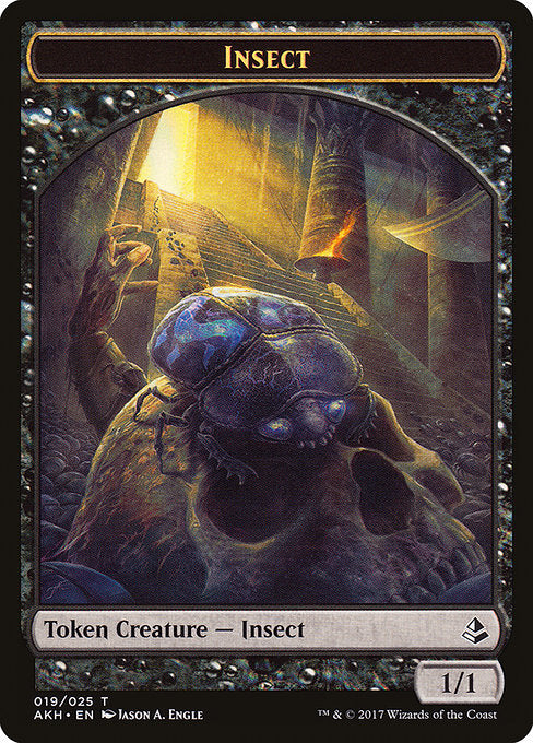 Labyrinth Guardian // Insect Double-Sided Token [Amonkhet Tokens] | I Want That Stuff Brandon