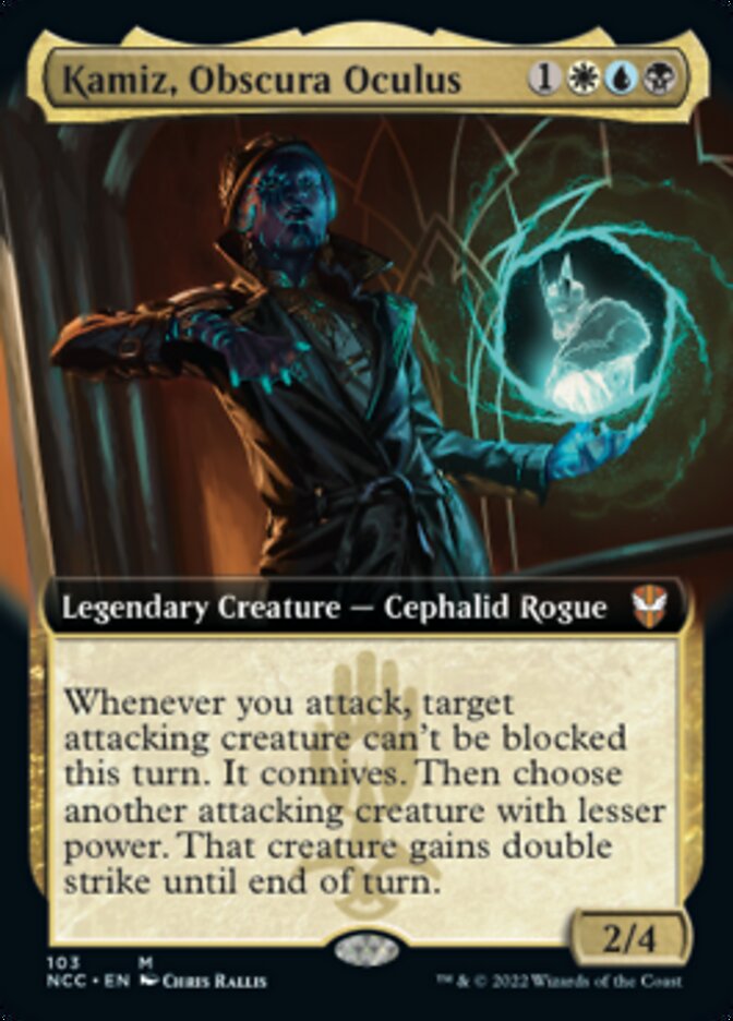 Kamiz, Obscura Oculus (Extended Art) [Streets of New Capenna Commander] | I Want That Stuff Brandon