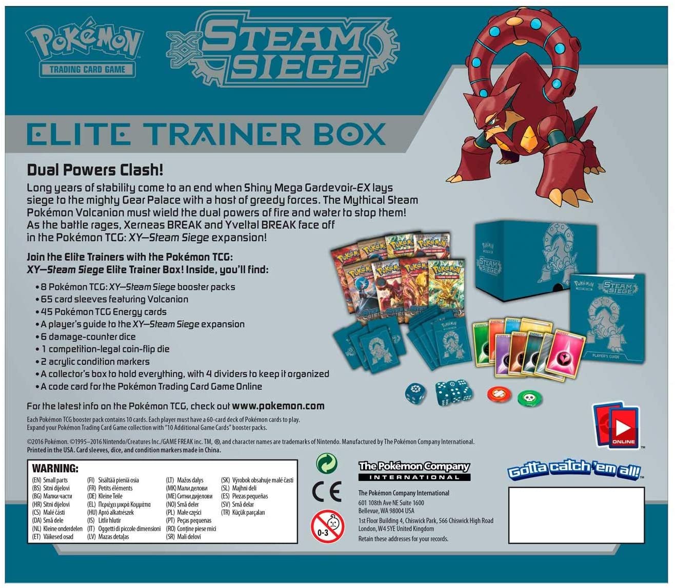 XY: Steam Siege - Elite Trainer Box | I Want That Stuff Brandon