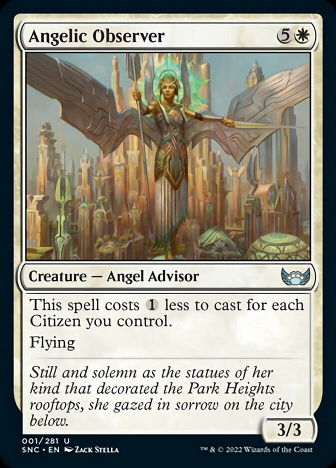 Angelic Observer [Streets of New Capenna] | I Want That Stuff Brandon