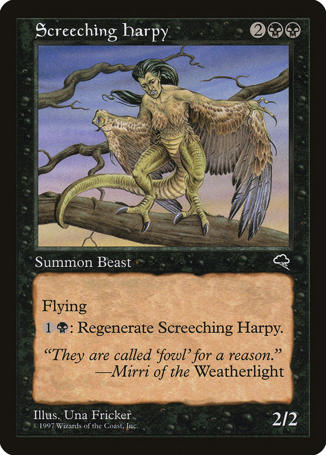 Screeching Harpy [Tempest] | I Want That Stuff Brandon