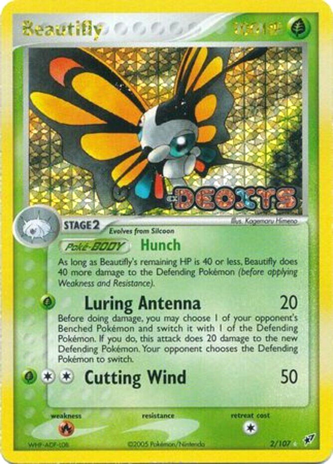 Beautifly (2/107) (Stamped) [EX: Deoxys] | I Want That Stuff Brandon