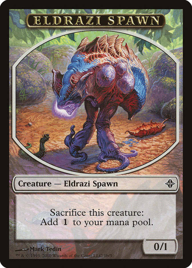 Eldrazi Spawn Token (1b/5) [Rise of the Eldrazi Tokens] | I Want That Stuff Brandon