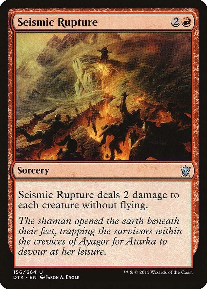 Seismic Rupture [Dragons of Tarkir] | I Want That Stuff Brandon