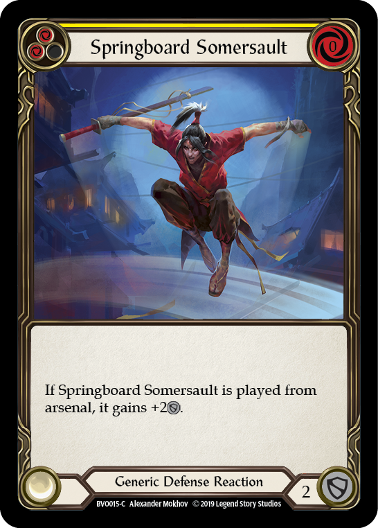 Springboard Somersault [BVO015-C] Normal | I Want That Stuff Brandon