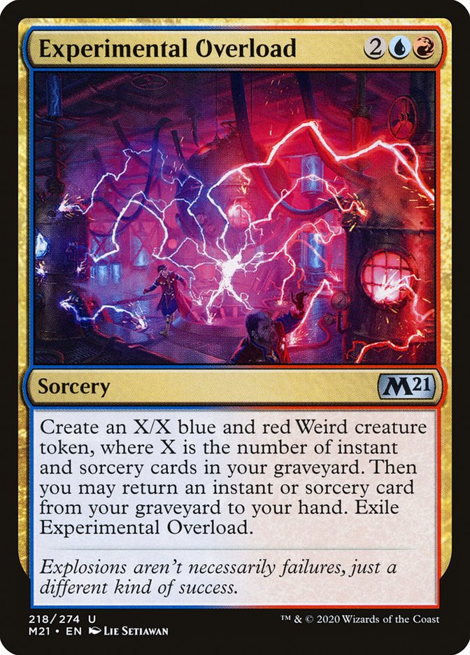 Experimental Overload [Core Set 2021] | I Want That Stuff Brandon