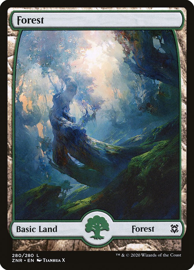 Forest (280) [Zendikar Rising] | I Want That Stuff Brandon