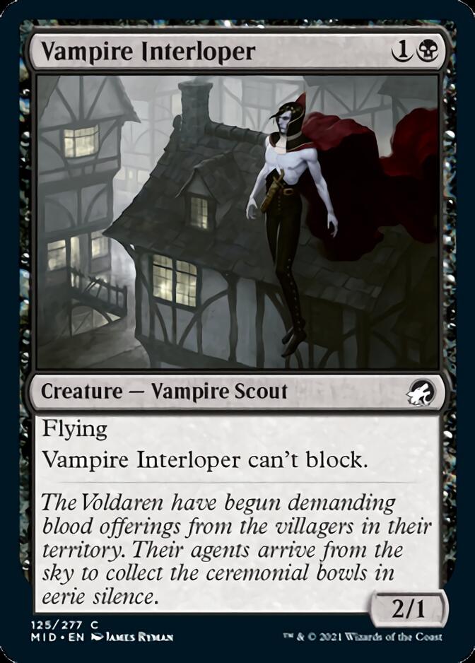 Vampire Interloper [Innistrad: Midnight Hunt] | I Want That Stuff Brandon