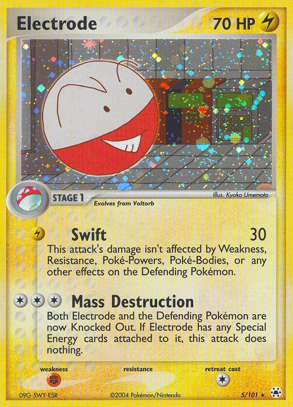 Electrode (5/101) [EX: Hidden Legends] | I Want That Stuff Brandon