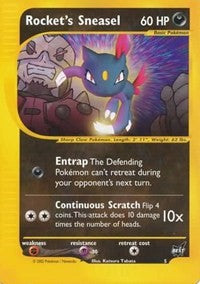 Rocket's Sneasel (5) [Best of Promos] | I Want That Stuff Brandon