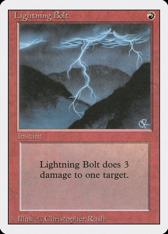 Lightning Bolt [Revised Edition] | I Want That Stuff Brandon