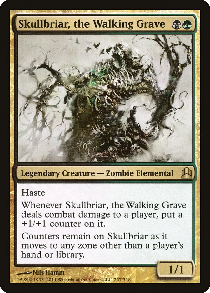 Skullbriar, the Walking Grave [Commander 2011] | I Want That Stuff Brandon