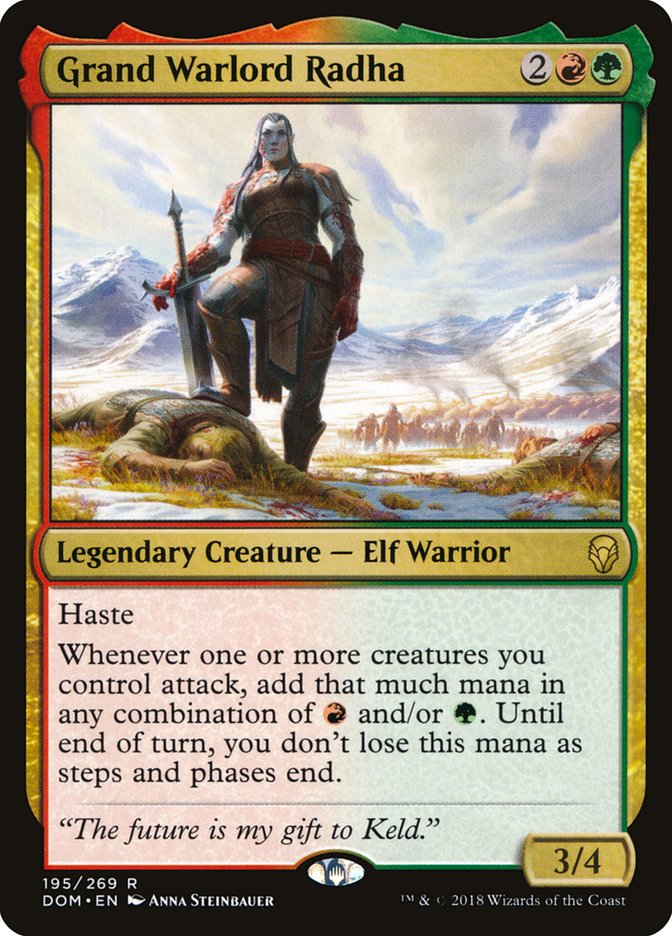 Grand Warlord Radha [Dominaria] | I Want That Stuff Brandon