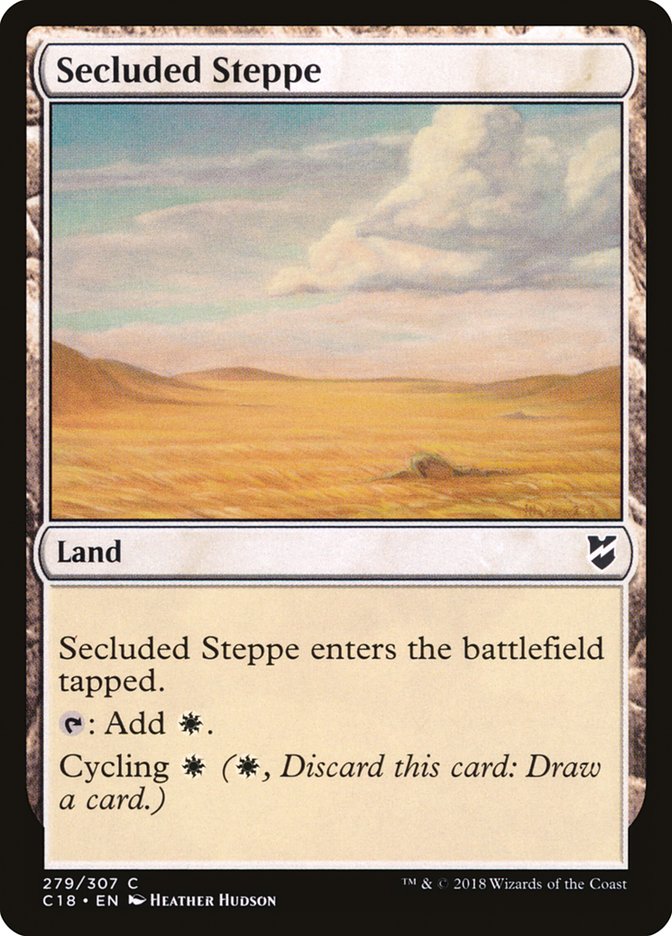 Secluded Steppe [Commander 2018] | I Want That Stuff Brandon