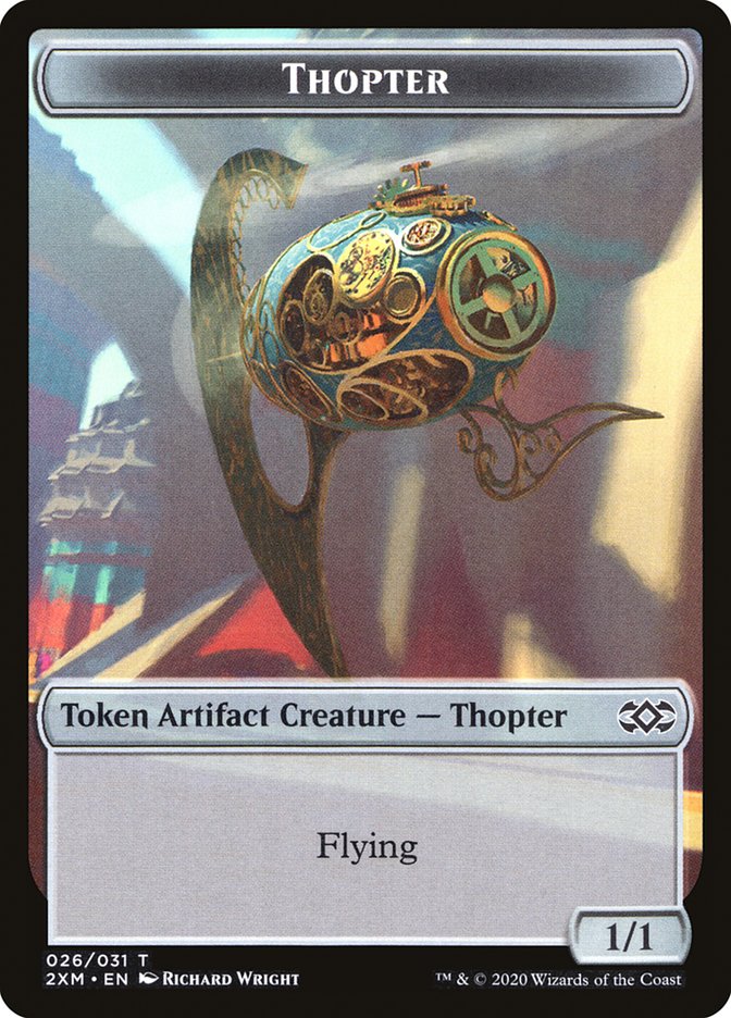 Thopter Token (026/031) [Double Masters Tokens] | I Want That Stuff Brandon