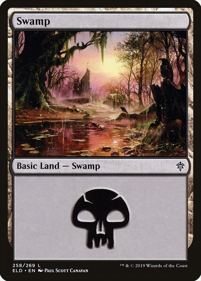 Swamp (258) [Throne of Eldraine] | I Want That Stuff Brandon