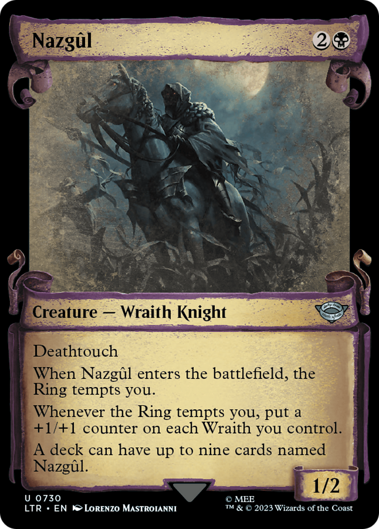 Nazgul (0730) [The Lord of the Rings: Tales of Middle-Earth Showcase Scrolls] | I Want That Stuff Brandon