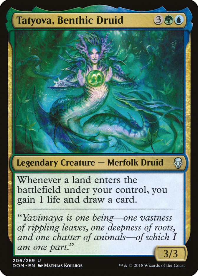 Tatyova, Benthic Druid [Dominaria] | I Want That Stuff Brandon