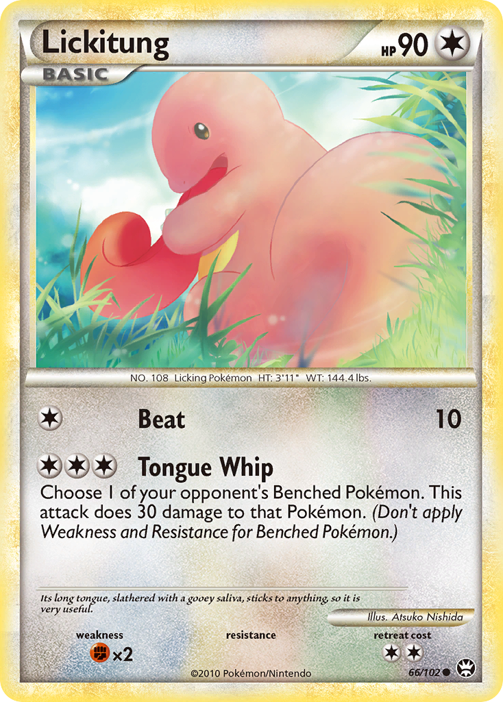 Lickitung (66/102) [HeartGold & SoulSilver: Triumphant] | I Want That Stuff Brandon