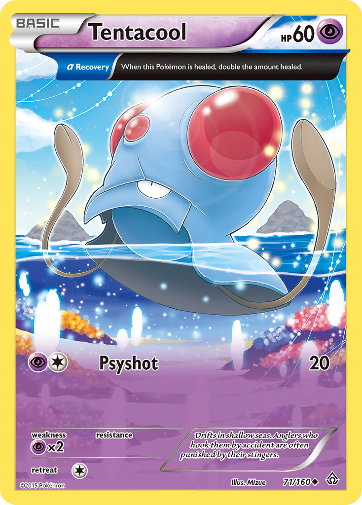 Tentacool (71/160) [XY: Primal Clash] | I Want That Stuff Brandon