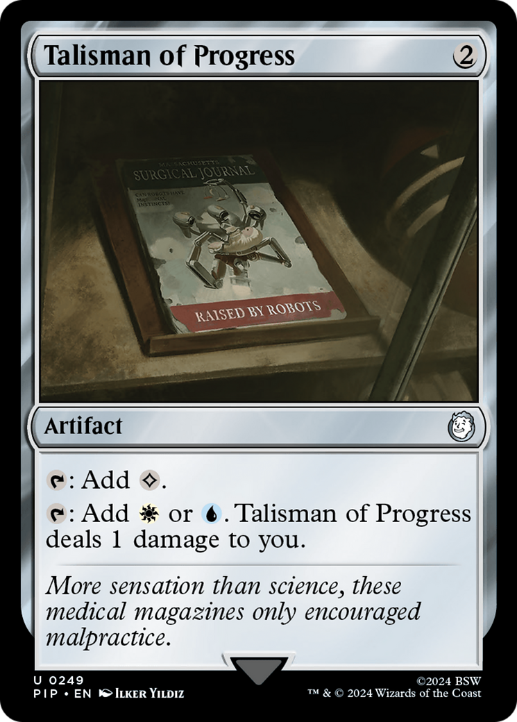 Talisman of Progress [Fallout] | I Want That Stuff Brandon
