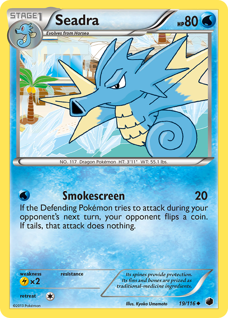 Seadra (19/116) [Black & White: Plasma Freeze] | I Want That Stuff Brandon