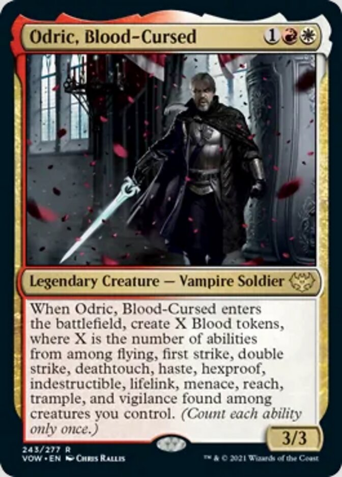 Odric, Blood-Cursed [Innistrad: Crimson Vow] | I Want That Stuff Brandon