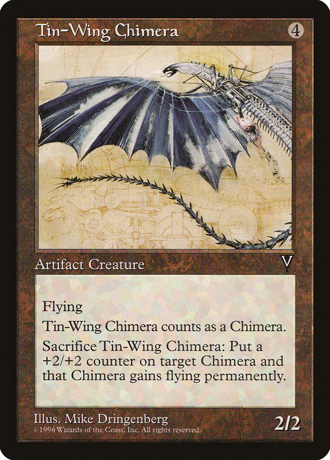 Tin-Wing Chimera [Visions] | I Want That Stuff Brandon