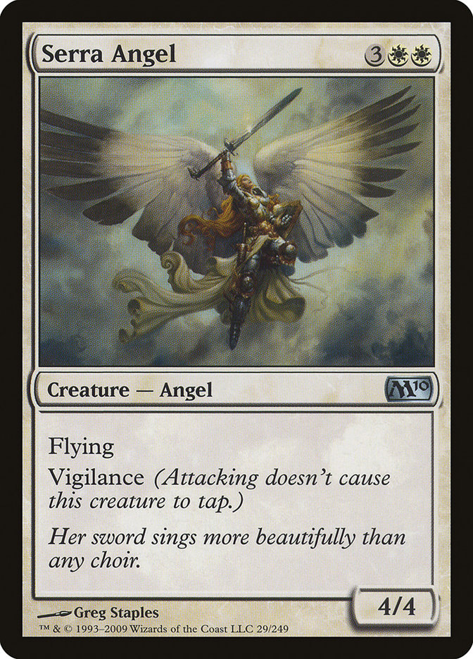 Serra Angel [Magic 2010] | I Want That Stuff Brandon