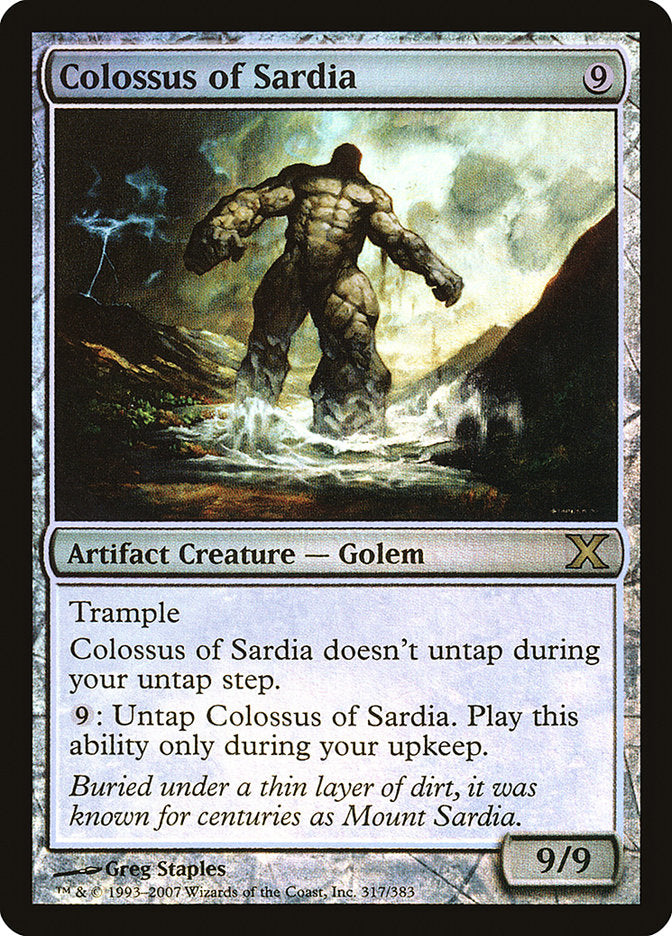 Colossus of Sardia (Premium Foil) [Tenth Edition] | I Want That Stuff Brandon