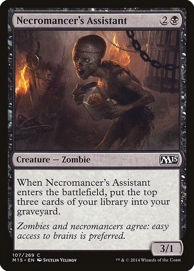 Necromancer's Assistant [Magic 2015] | I Want That Stuff Brandon
