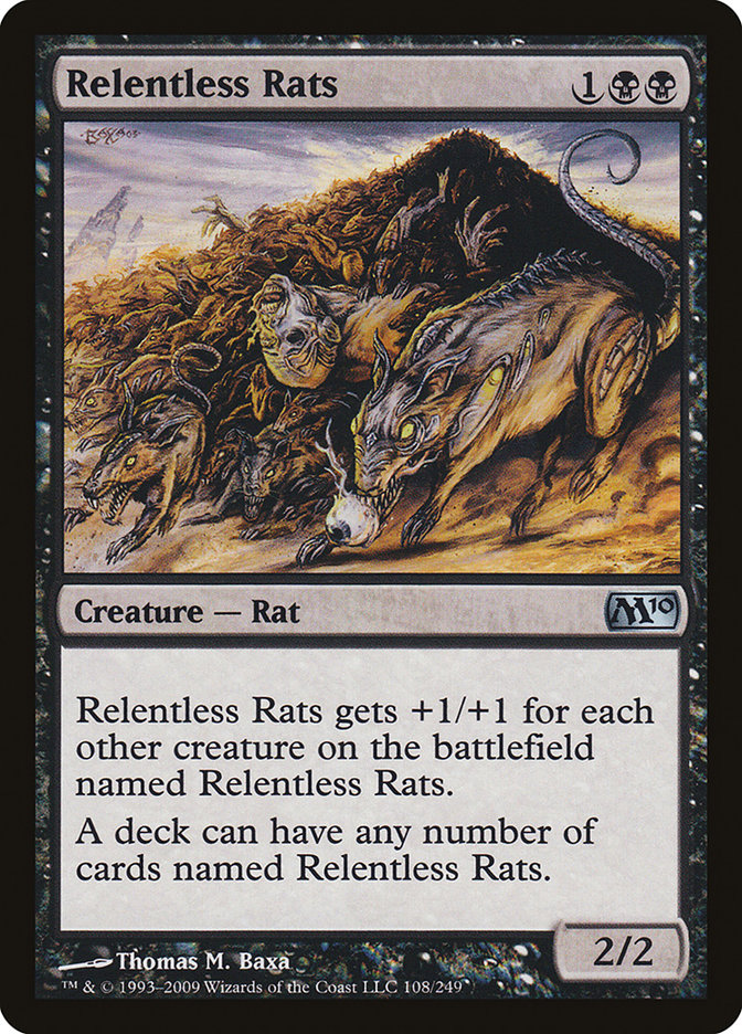 Relentless Rats [Magic 2010] | I Want That Stuff Brandon