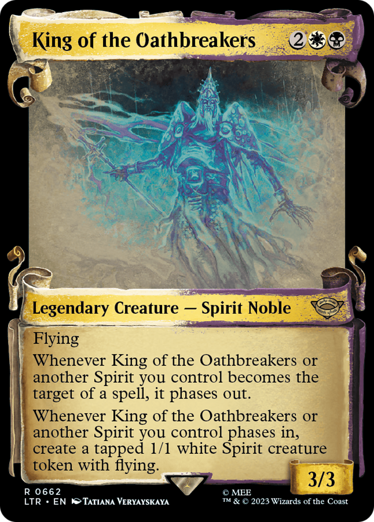 King of the Oathbreakers [The Lord of the Rings: Tales of Middle-Earth Showcase Scrolls] | I Want That Stuff Brandon