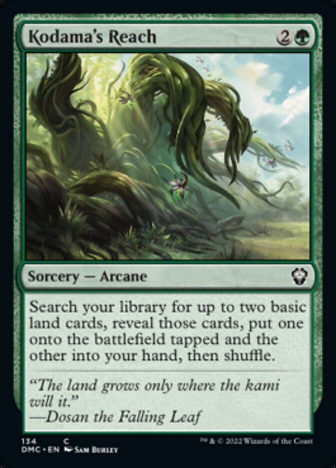 Kodama's Reach [Dominaria United Commander] | I Want That Stuff Brandon