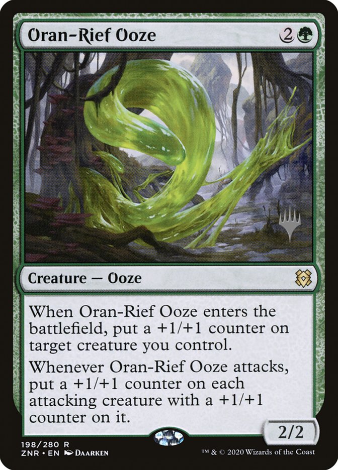 Oran-Rief Ooze (Promo Pack) [Zendikar Rising Promos] | I Want That Stuff Brandon