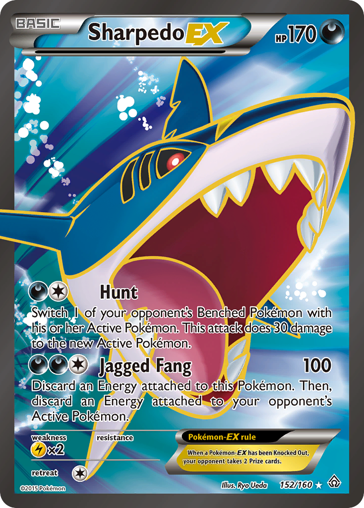 Sharpedo EX (152/160) [XY: Primal Clash] | I Want That Stuff Brandon