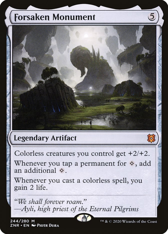 Forsaken Monument [Zendikar Rising] | I Want That Stuff Brandon