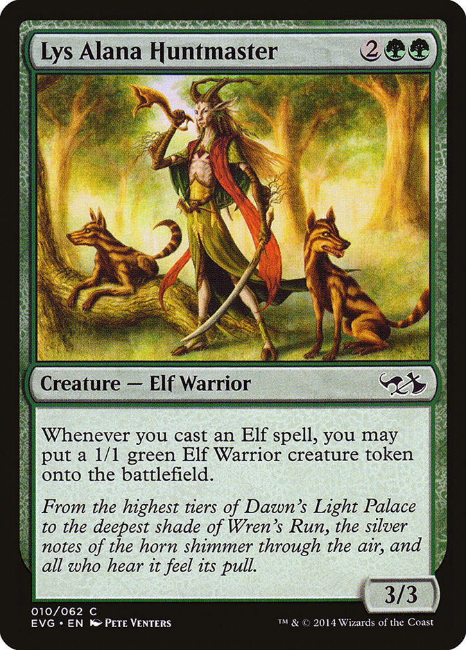 Lys Alana Huntmaster (Elves vs. Goblins) [Duel Decks Anthology] | I Want That Stuff Brandon