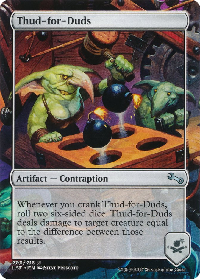 Thud-for-Duds [Unstable] | I Want That Stuff Brandon