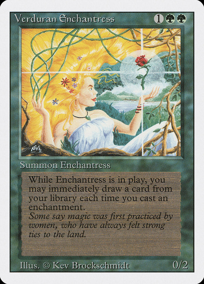 Verduran Enchantress [Revised Edition] | I Want That Stuff Brandon