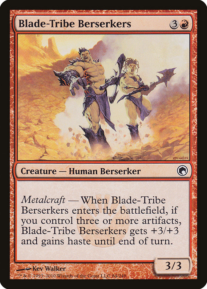 Blade-Tribe Berserkers [Scars of Mirrodin] | I Want That Stuff Brandon