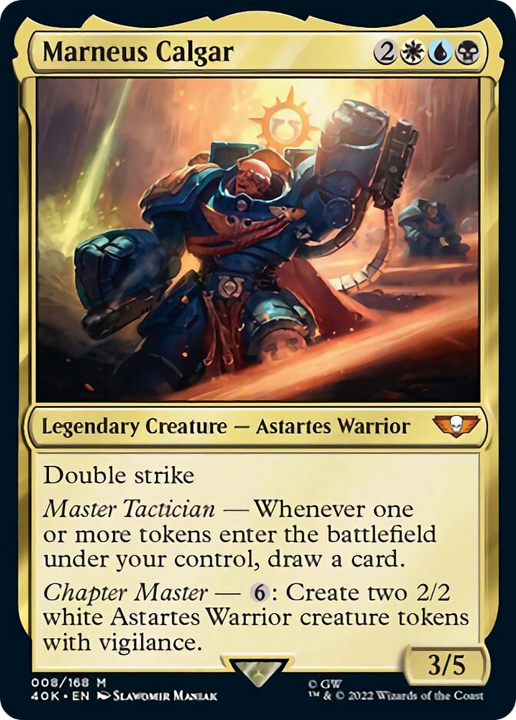 Marneus Calgar (Surge Foil) [Warhammer 40,000] | I Want That Stuff Brandon