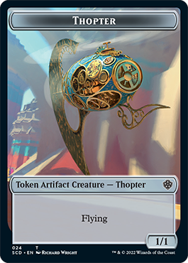 Elephant // Thopter Double-Sided Token [Starter Commander Decks] | I Want That Stuff Brandon