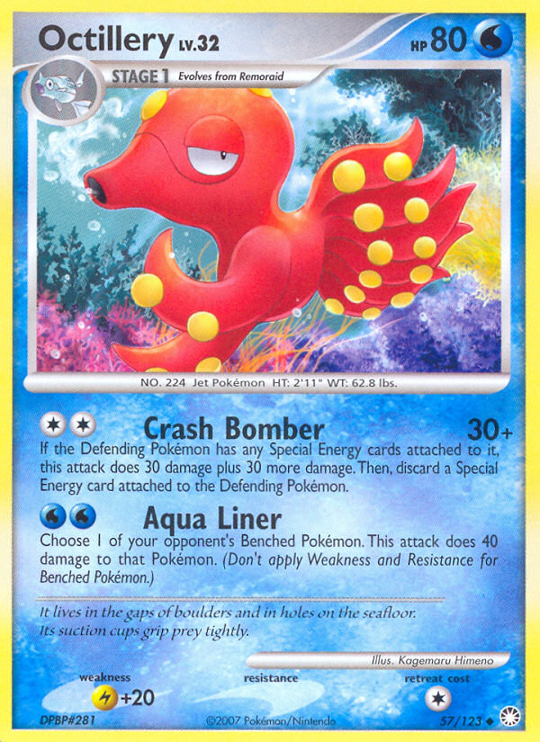 Octillery (57/123) [Diamond & Pearl: Mysterious Treasures] | I Want That Stuff Brandon